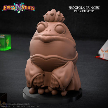 Frogfolk Princess | Epics'N'Stuffs