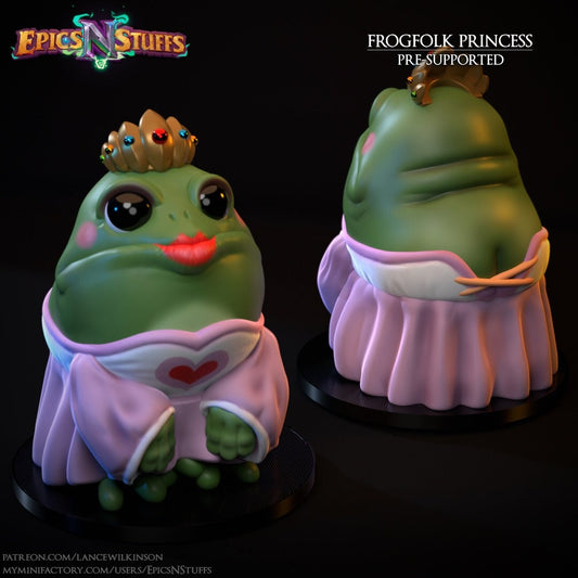 Frogfolk Princess | Epics'N'Stuffs