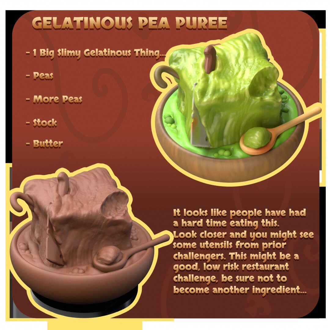 Gelatinous Pea Puree | Epics'N'Soups | Epics'N'Stuffs
