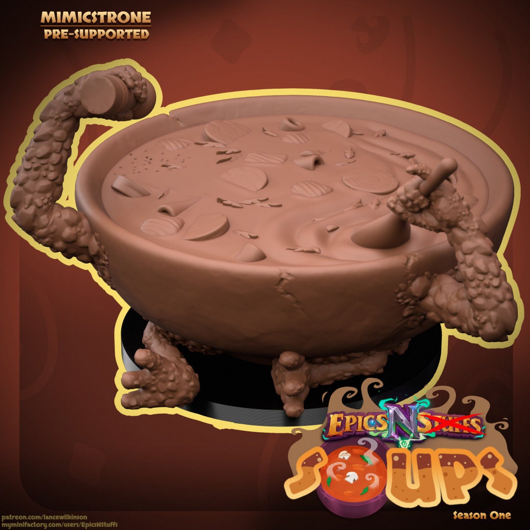 Mimicstrone Soup | Epics'N'Soups | Epics'N'Stuffs