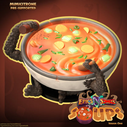 Mimicstrone Soup | Epics'N'Soups | Epics'N'Stuffs