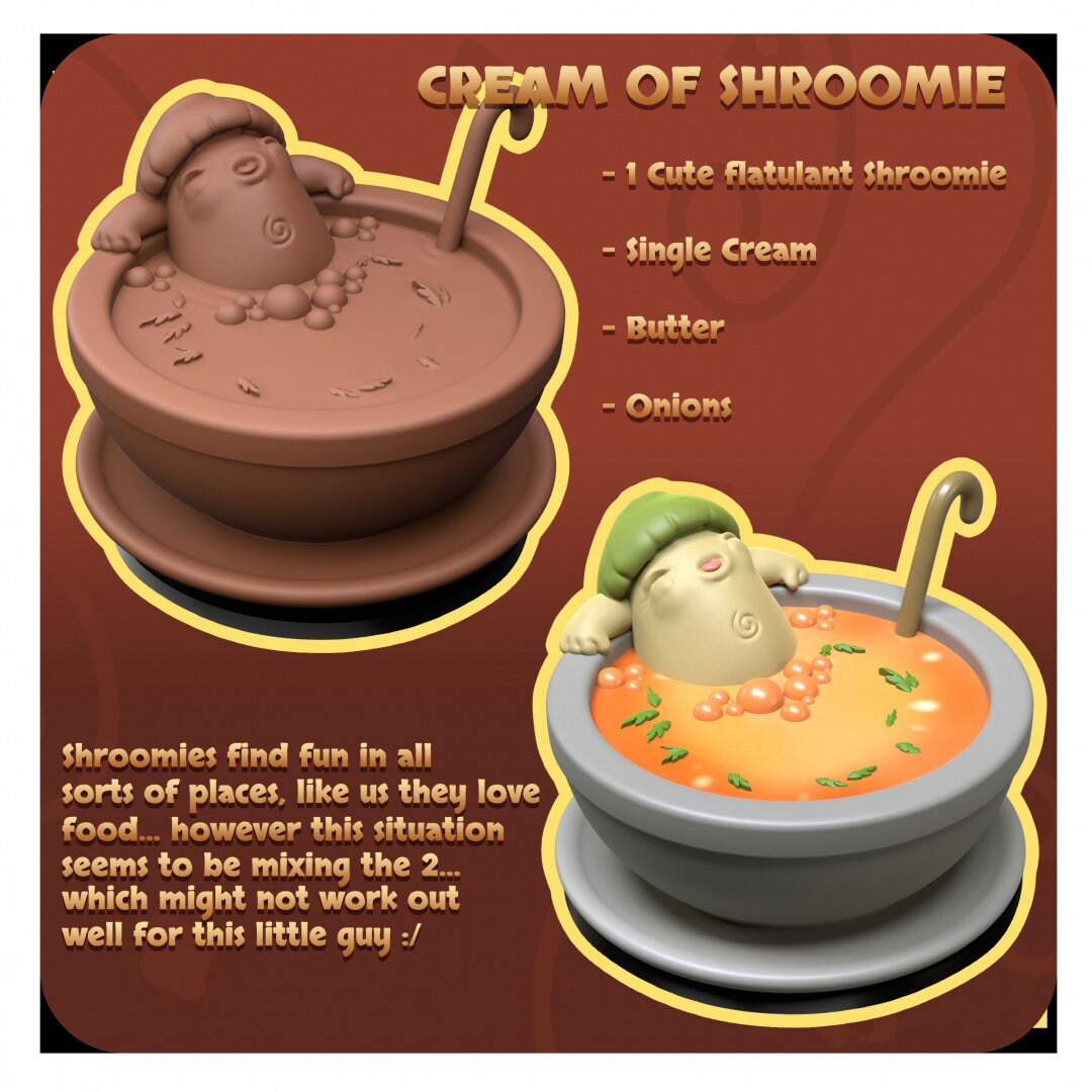 Cream of Shroomie Soup | Epics'N'Soups | Epics'N'Stuffs