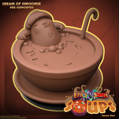 Cream of Shroomie Soup | Epics'N'Soups | Epics'N'Stuffs