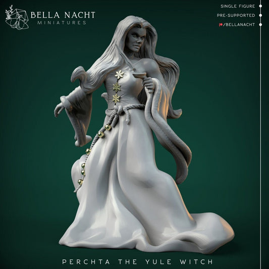 Perchta | Christmas Witch | Yule Witch | Bella Nacht Miniatures