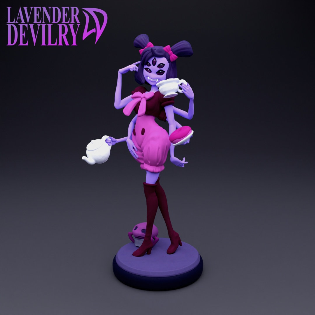 Tall Tale Tea Time Spider Dance Girl | Lavender Devilry