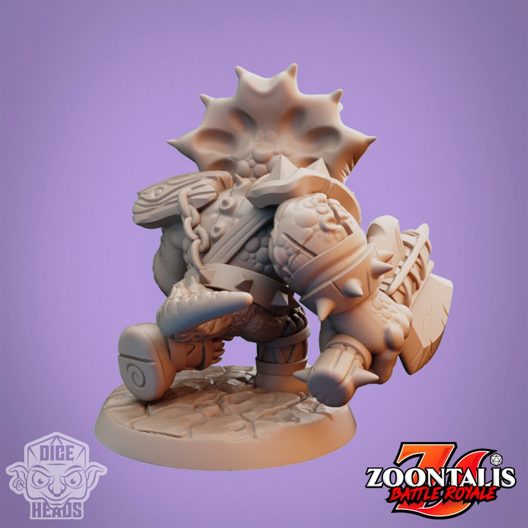 Dino Guild 1 (Herbivores) - Dice Heads - Zoontalis