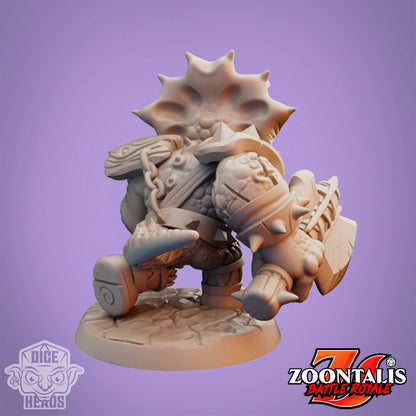 Dino Guild 1 (Herbivores) - Dice Heads - Zoontalis