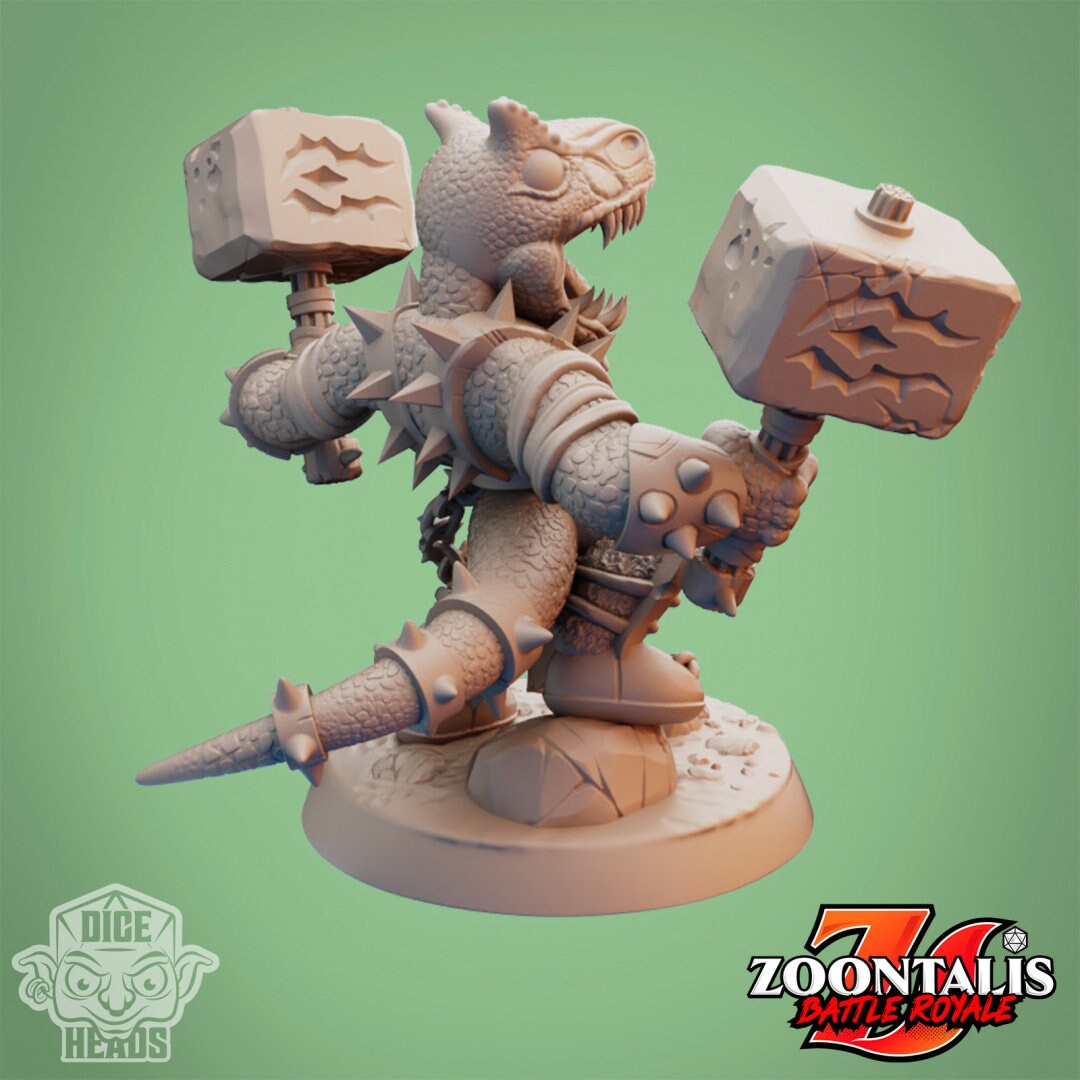 Dino Guild 2 (Carnivores) - Dice Heads - Zoontalis