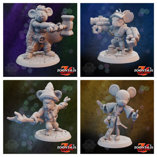 Mouse Collection - Dice Heads - Zoontalis