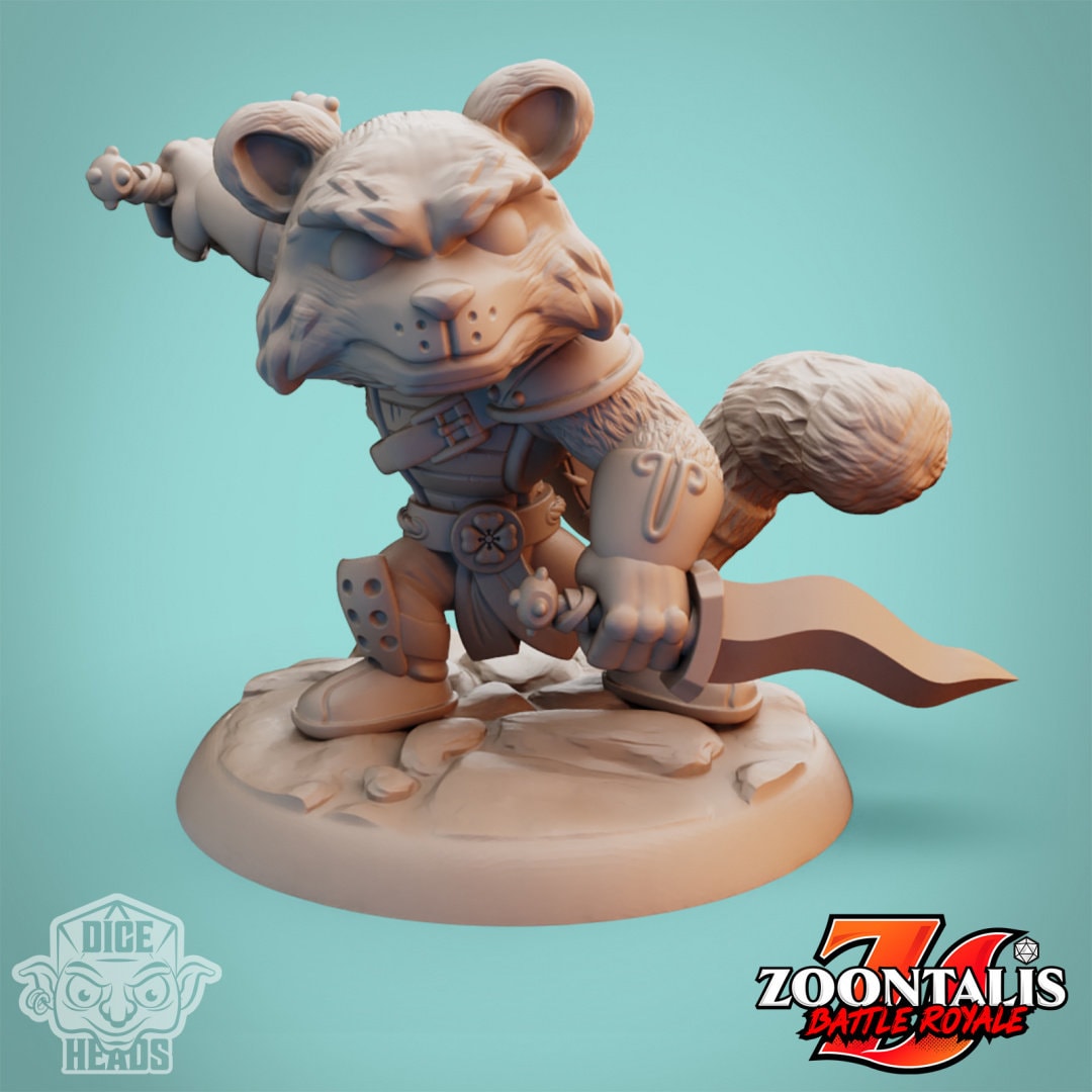 Red Panda Collection - Dice Heads - Zoontalis