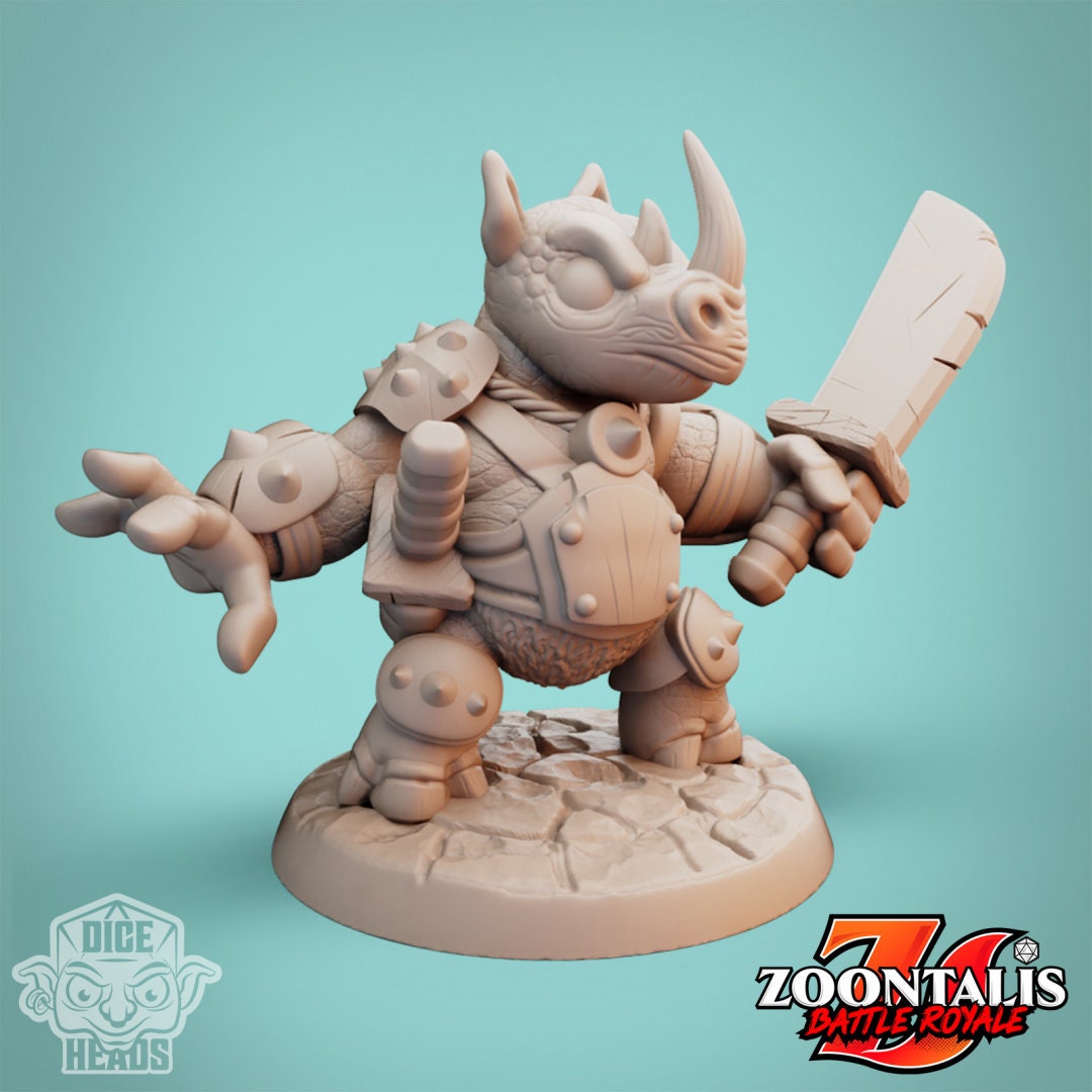 Rhino Collection - Dice Heads - Zoontalis