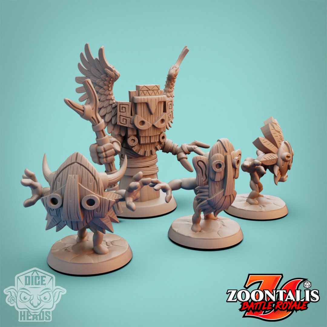 Sprites - Dice Heads - Zoontalis