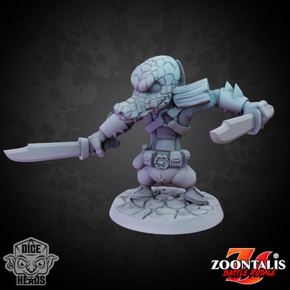 Crocodile Collection - Dice Heads - Zoontalis
