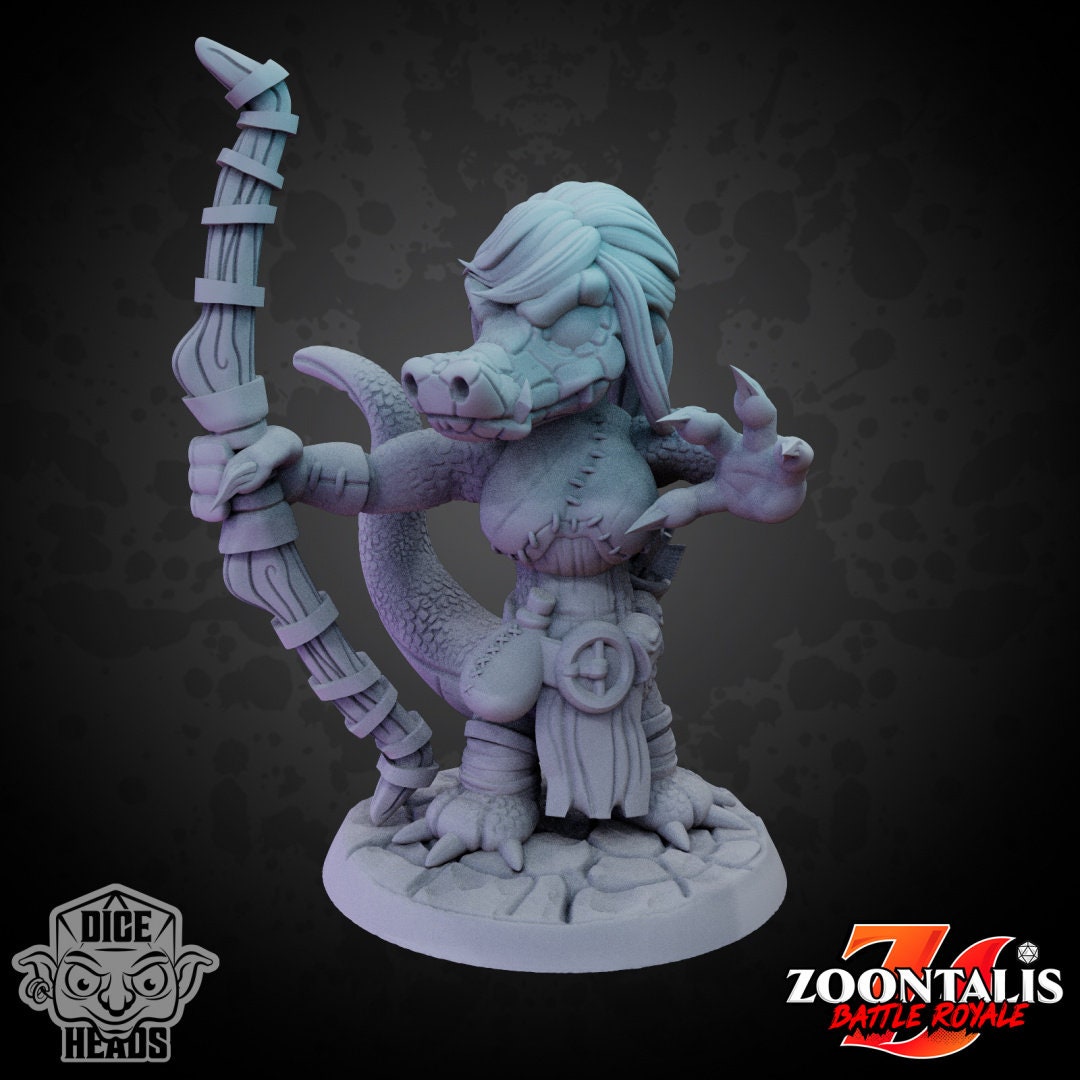 Crocodile Collection - Dice Heads - Zoontalis