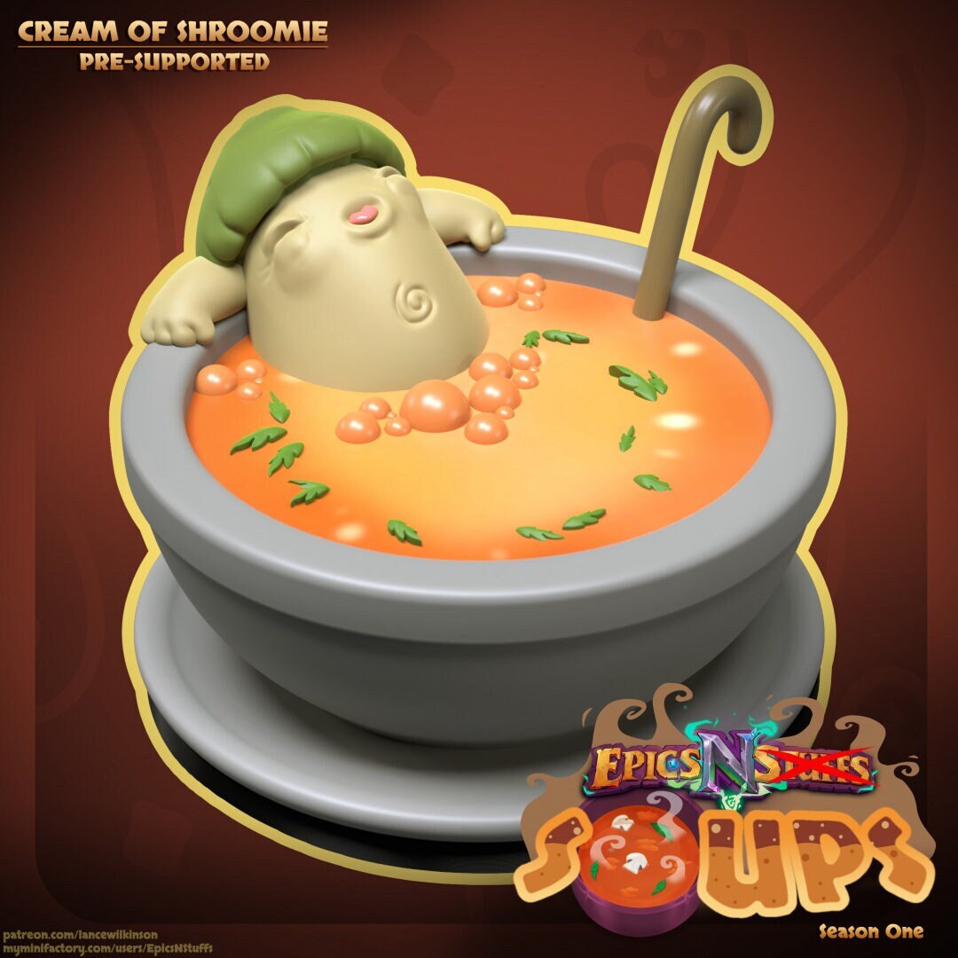 Cream of Shroomie Soup | Epics'N'Soups | Epics'N'Stuffs