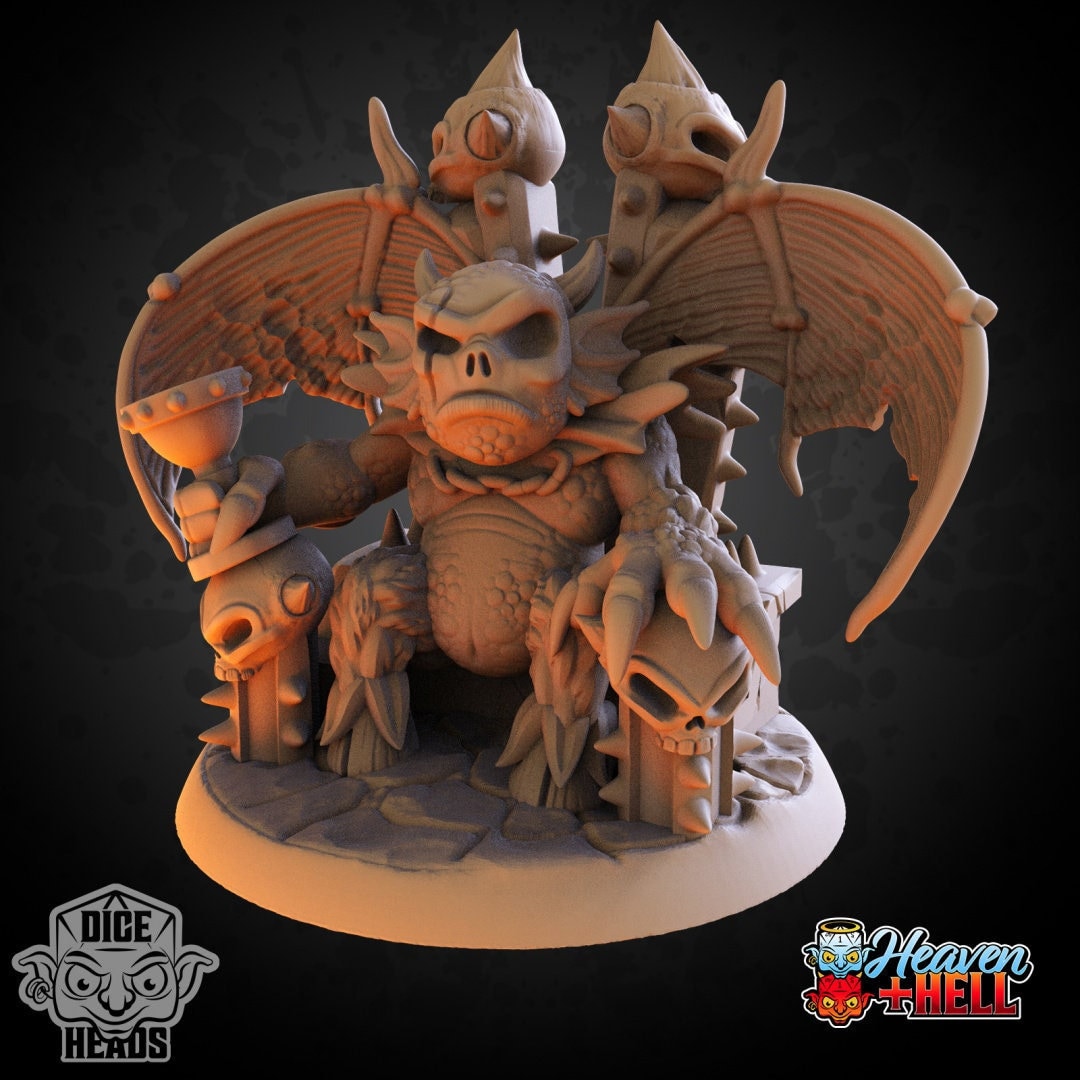 Belial Throned | Dice Heads | Heaven and Hell