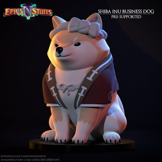 Shiba Inu Business Dog | Epics'N'Stuffs
