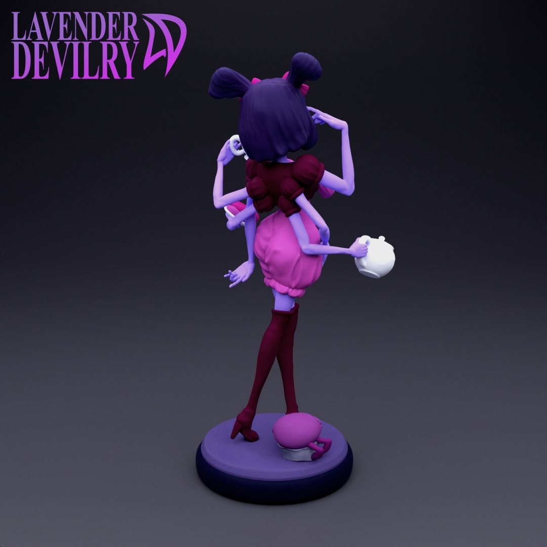 Tall Tale Tea Time Spider Dance Girl | Lavender Devilry