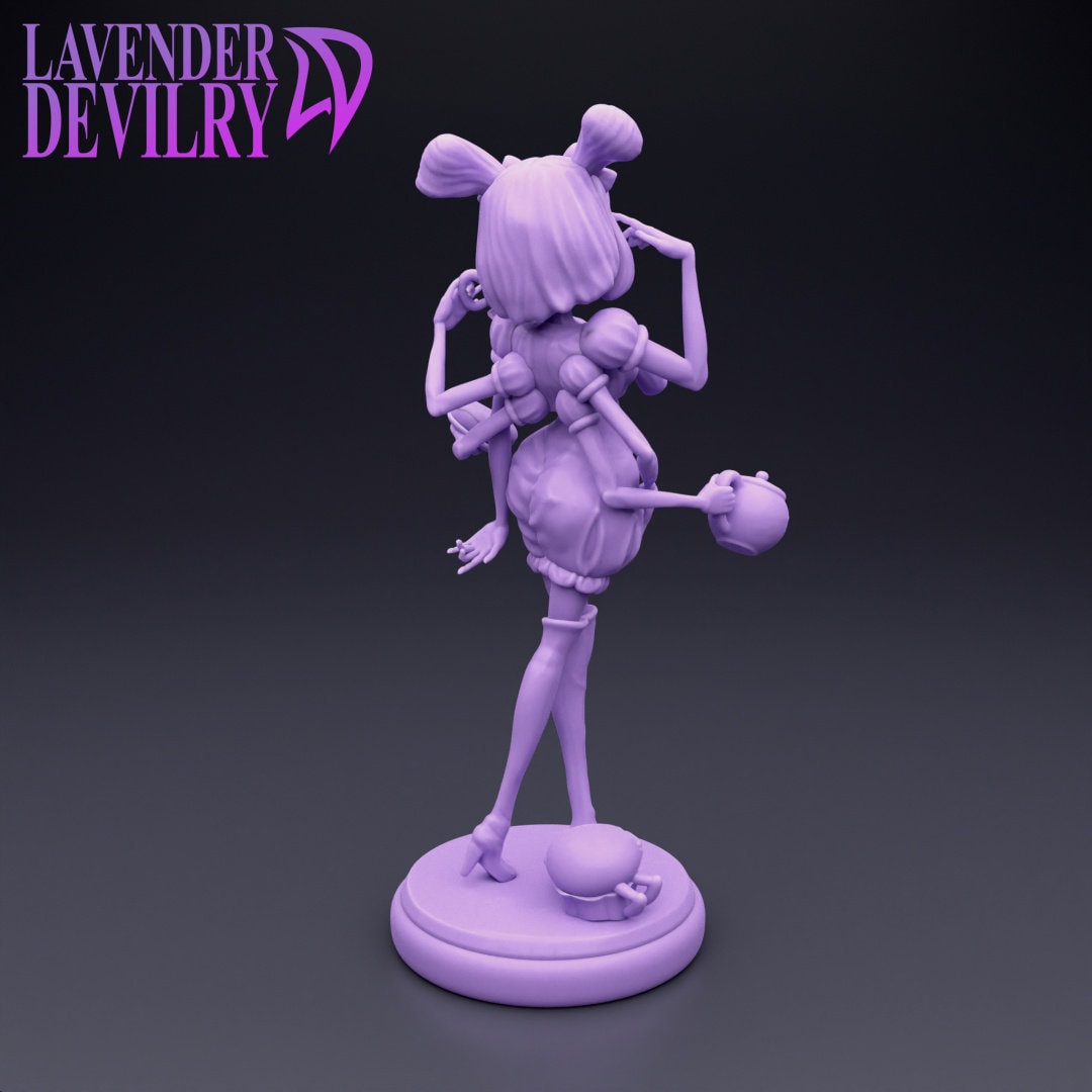 Tall Tale Tea Time Spider Dance Girl | Lavender Devilry
