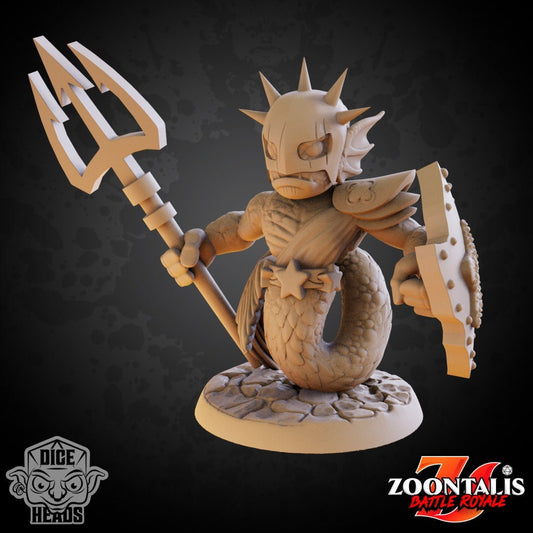 Merman Paladin | Dice Heads