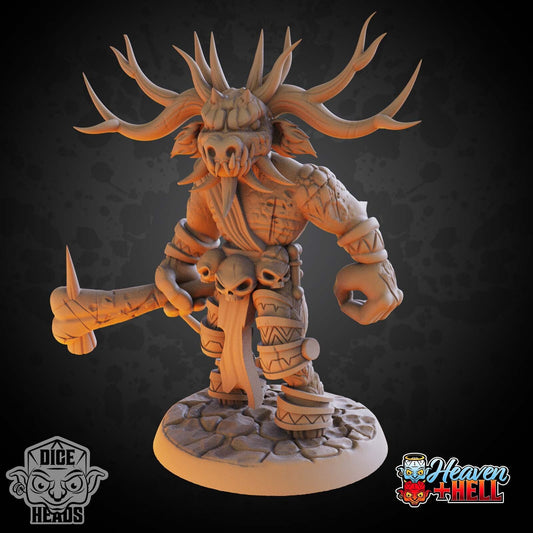 Horned Demon Lord | Dice Heads | Heaven and Hell