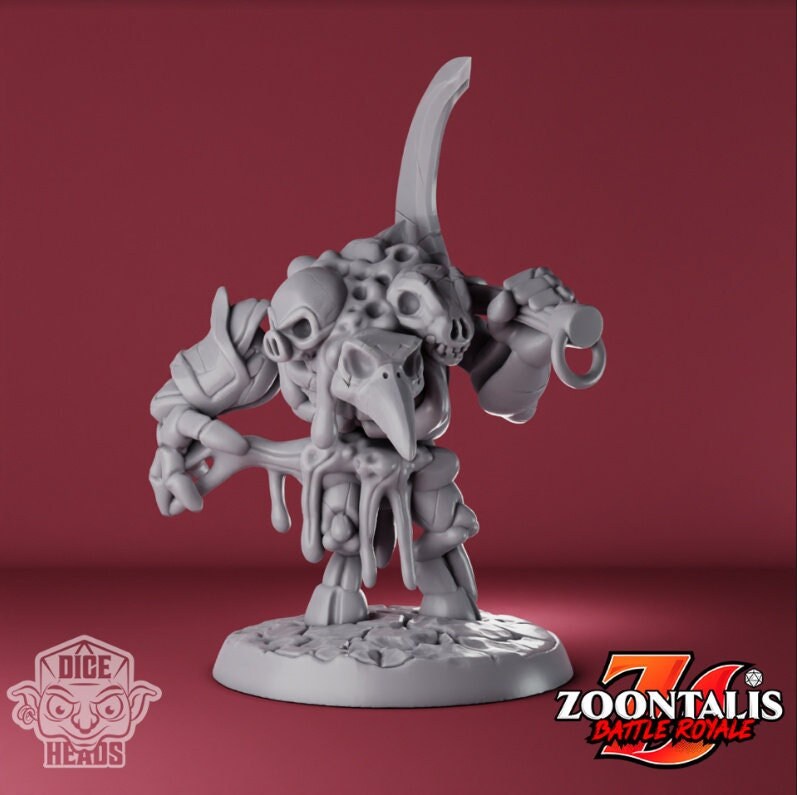 Blood Skeleton | Dice Heads | Zoontalis