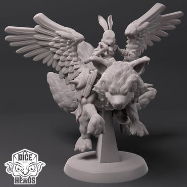 Kitsune Mount | Dice Heads | Zoontalis