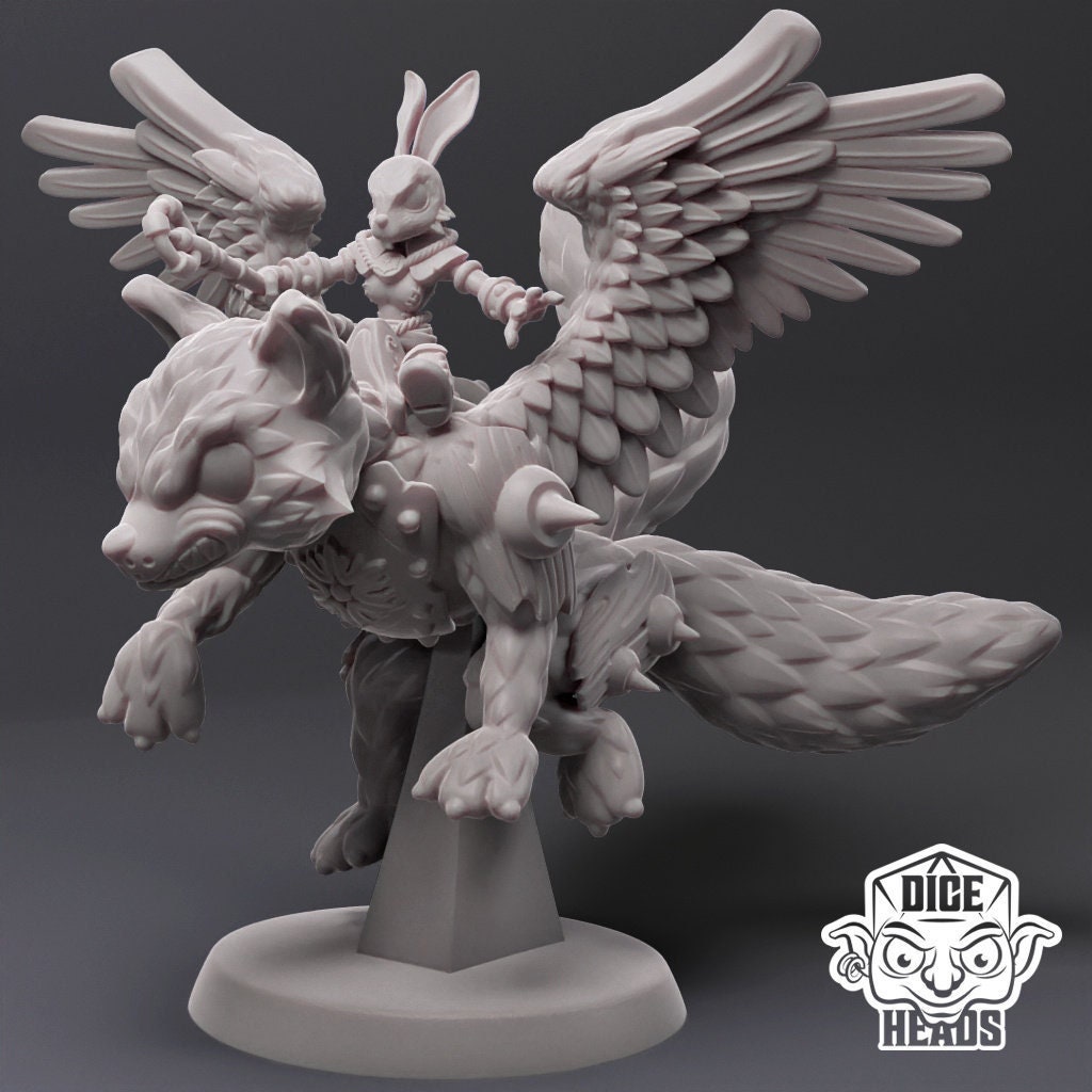 Kitsune Mount | Dice Heads | Zoontalis