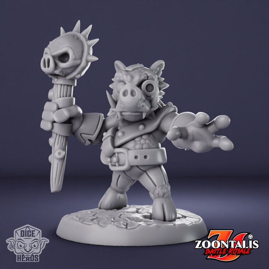 Tuskor Hogs | Dice Heads | Zoontalis