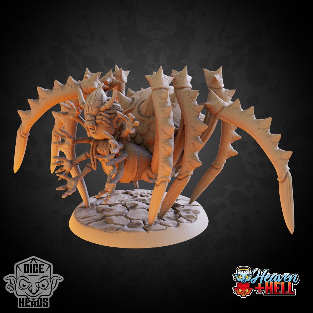 Spider Queen Demon | Dice Heads | Heaven and Hell