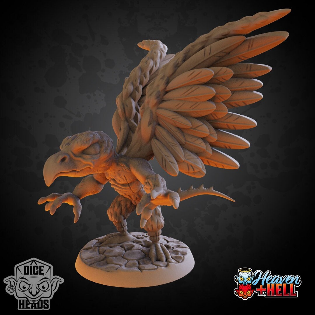 Vulture Demon | Dice Heads | Heaven and Hell