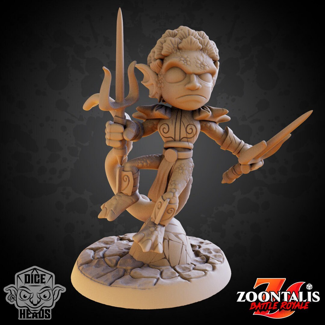 Mermaid Rogue | Dice Heads