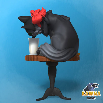 Christmas Cat Figure | Adventure Cat | Kawna