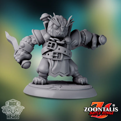 Owlbear Guild | Dice Heads | Zoontalis