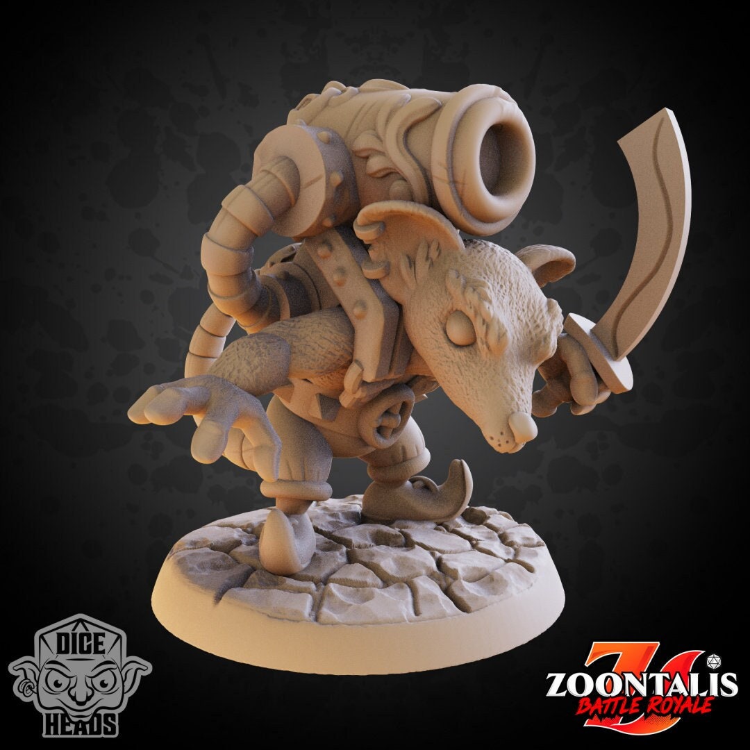 Rat Bomber | Dice Heads | Zoontalis