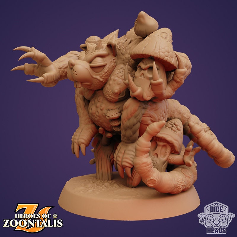 Fungal Rat Queen | Dice Heads | Zoontalis
