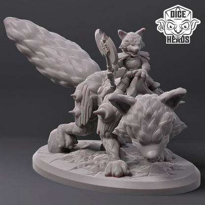 Fox Mounts (3 versions) | Dice Heads