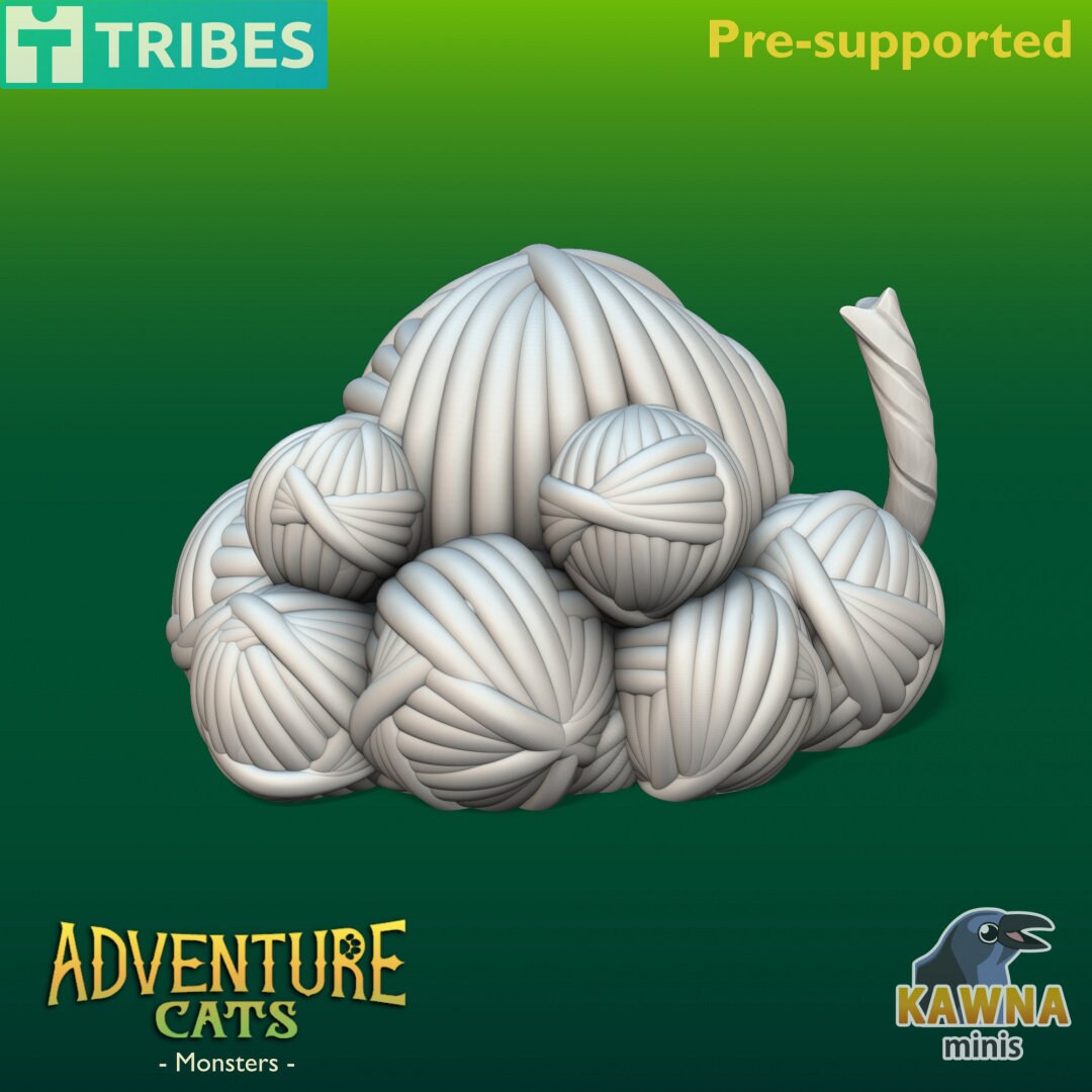Ball of Yarn Mimic | Adventure Cats | Kawna
