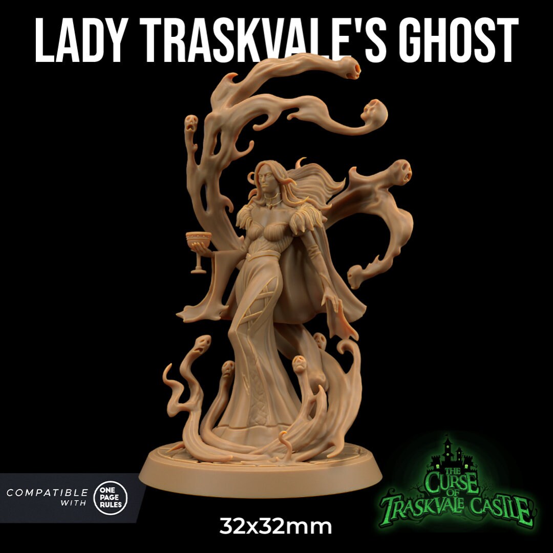 Lady Traskvale's Ghost | The Curse of Traskvale | Castle Dragon Trappers Lodge