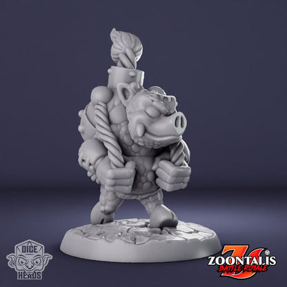 Tuskor Hogs | Dice Heads | Zoontalis