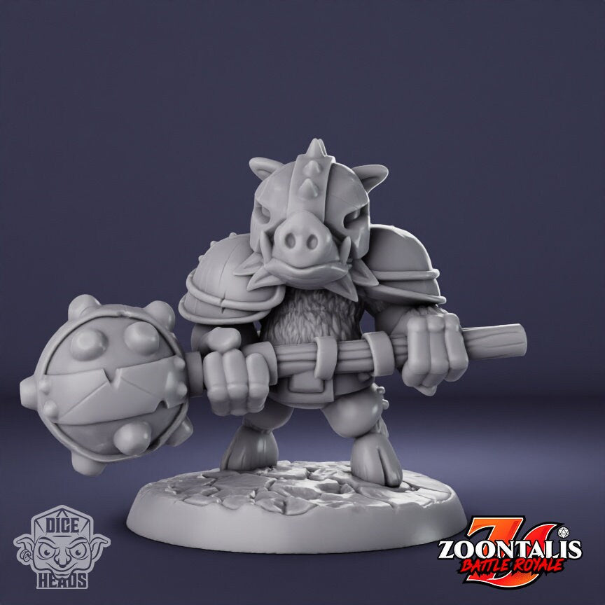 Tuskor Hogs | Dice Heads | Zoontalis