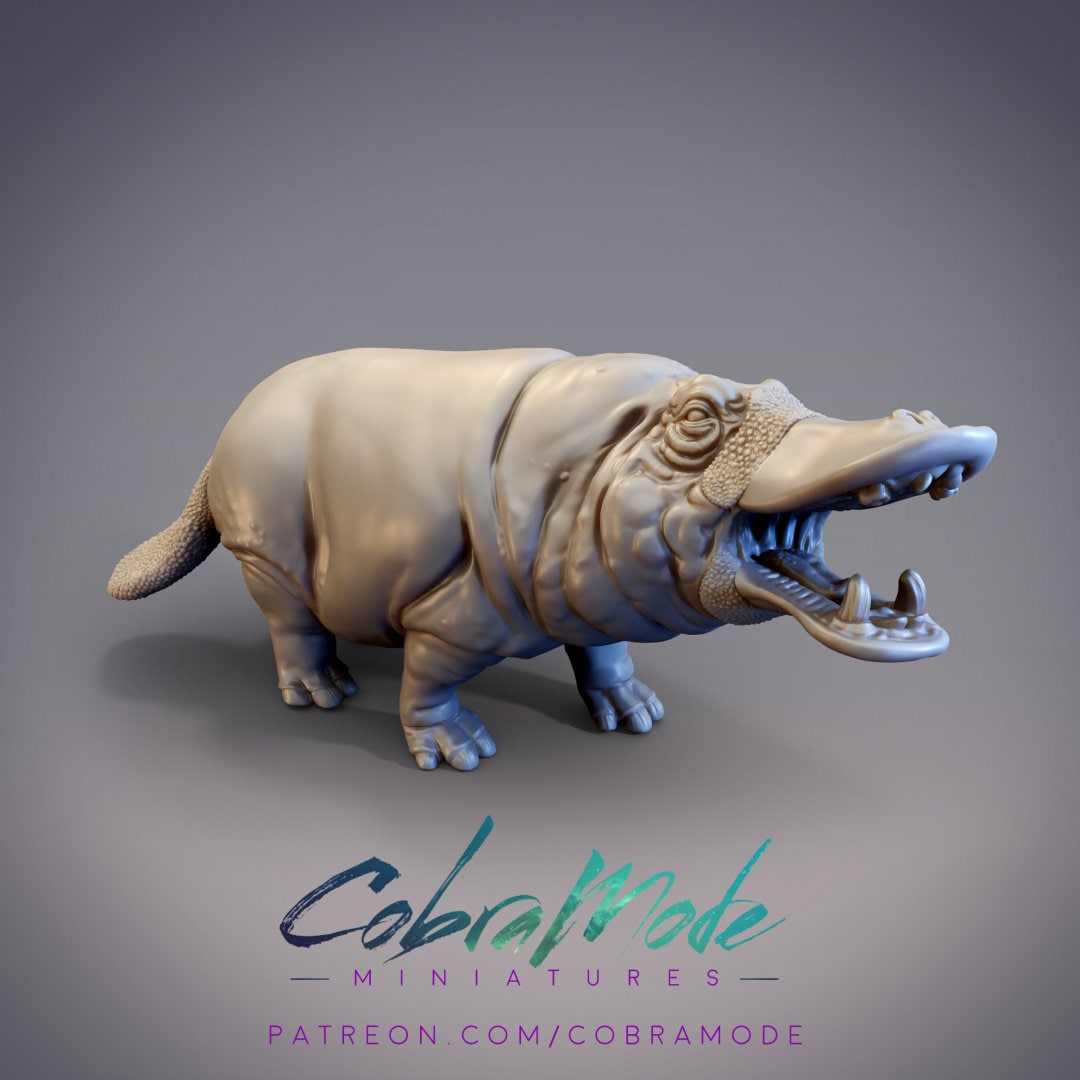 Duck-Billed Platypotamus | Hybrid Hippo | CobraMode