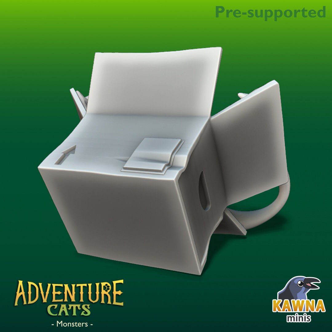 Cardboard Box Mimic (4 versions) | Adventure Cats | Kawna