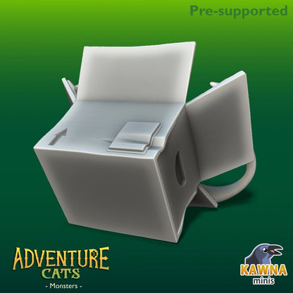 Cardboard Box Mimic (4 versions) | Adventure Cats | Kawna
