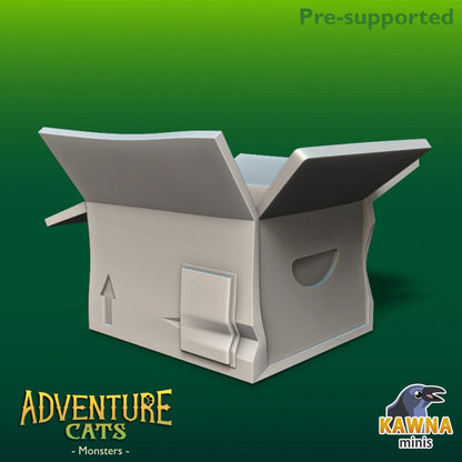 Cardboard Box Mimic (4 versions) | Adventure Cats | Kawna