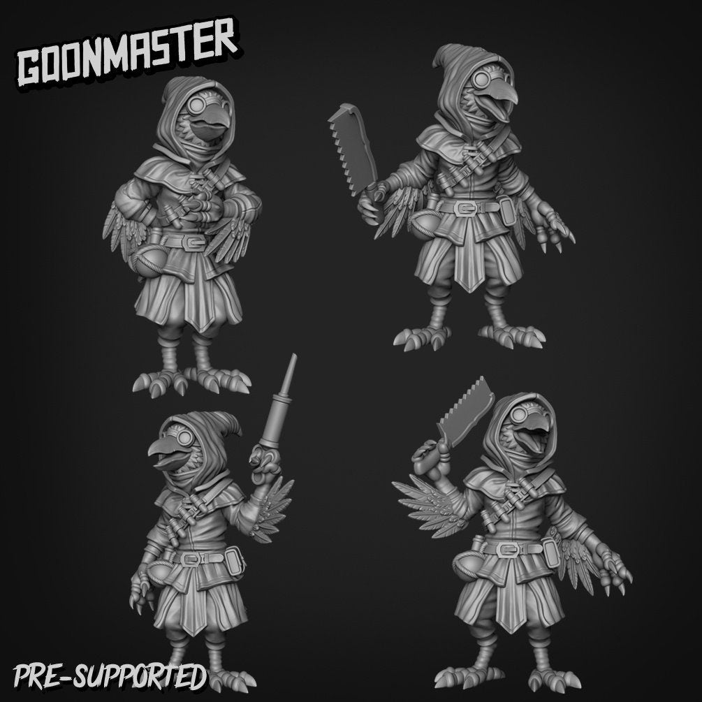 Plague Birds (8 poses) | Goon Master