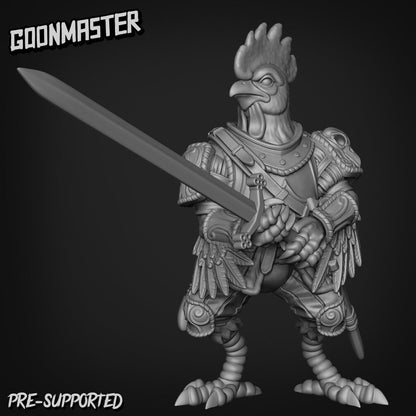 Chicken Knights & Hellbirds (8 poses) | Goon Master