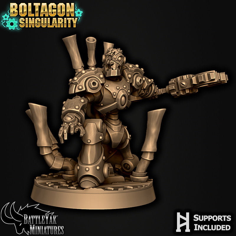 Auton Advocators | Boltagon Singularity | One Page Rules Compatible | Battle Yak Miniatures