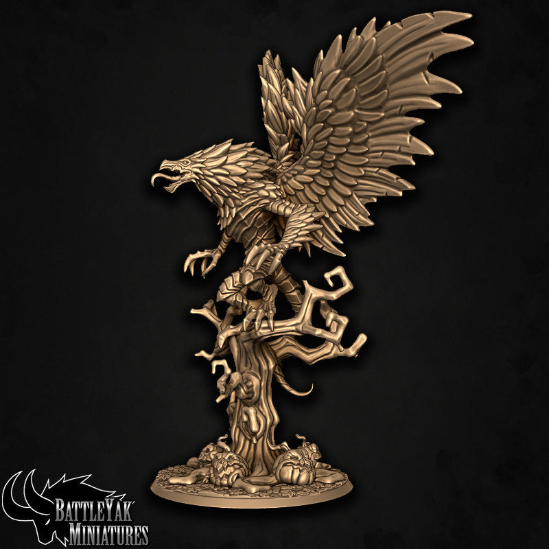 The Screecher | Harrowhaunt Fryghtmares Monster | Battle Yak Miniatures are One Page Rules Compatible