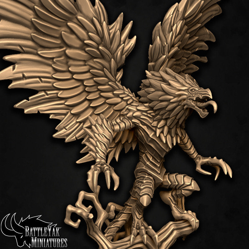 The Screecher | Harrowhaunt Fryghtmares Monster | Battle Yak Miniatures are One Page Rules Compatible